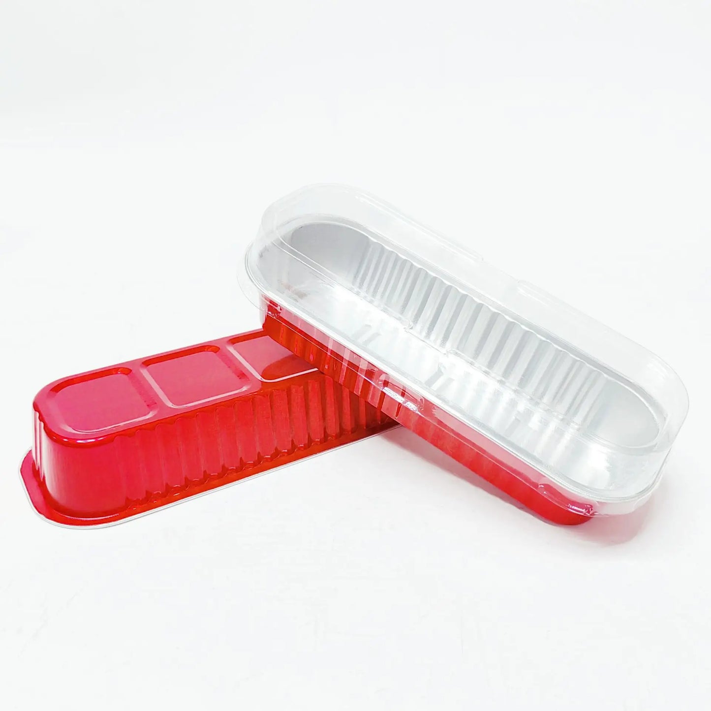 30 Pack Mini Loaf Baking Pans with Lids (6.8oz) Rectangle Aluminum Foil Baking Box Cake Pan Bread Mold baking tray bakeware