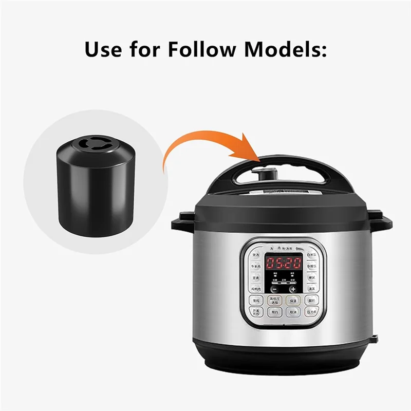 A50Q-For Instant Pot Ultra 3, 6, 8 Qt, Duo/Duo Plus 3, 5, 6 Quart Steam Release Valve Handle Replacement–Latest Model