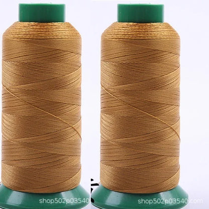 Heavy Duty Thread 1500 Yards 210D/3 All Purpose High Strength Polyester Sewing Thread for Weave Upholstery Jeans Beading Purse