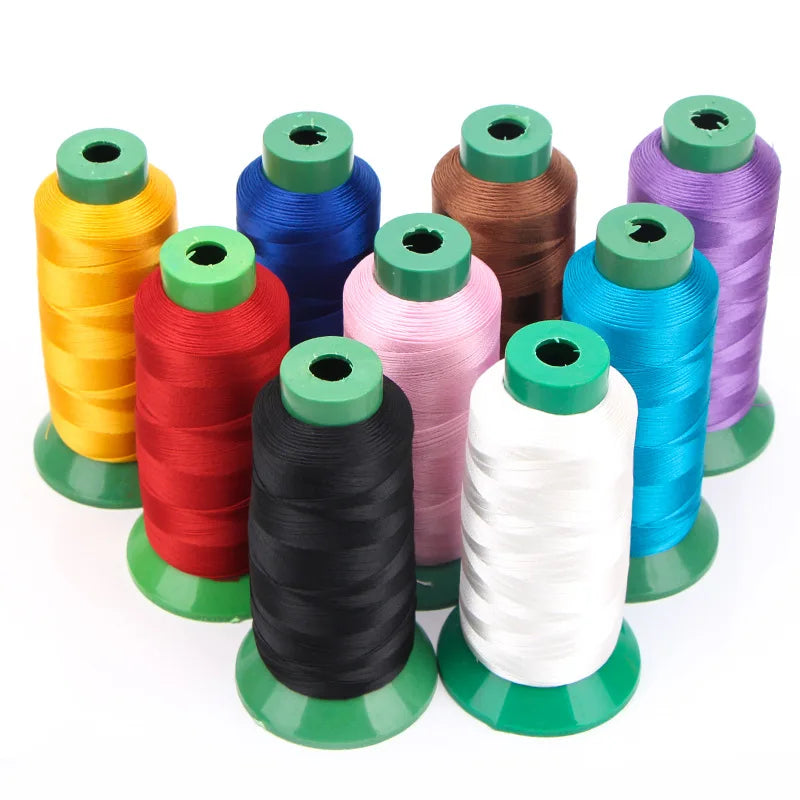 Heavy Duty Thread 1500 Yards 210D/3 All Purpose High Strength Polyester Sewing Thread for Weave Upholstery Jeans Beading Purse