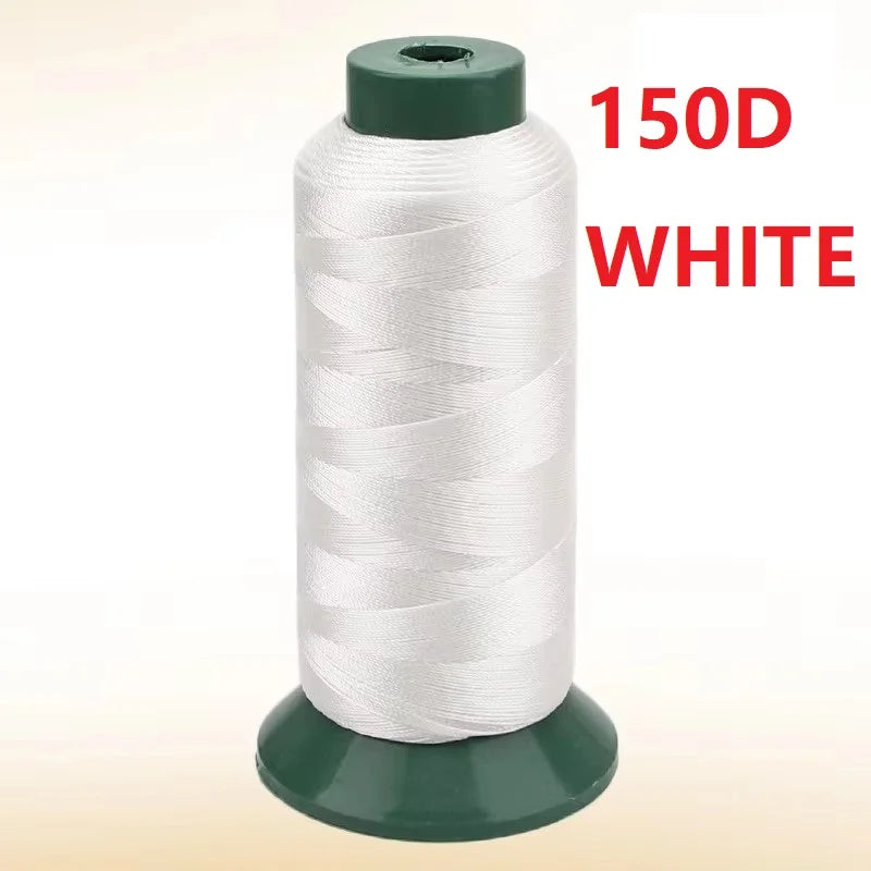 Heavy Duty Thread 1500 Yards 210D/3 All Purpose High Strength Polyester Sewing Thread for Weave Upholstery Jeans Beading Purse