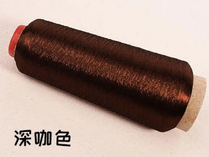 Cross-stitch gold and silver thread / computer embroidery sewing thread / hand stitching / sewing thread / embroidery manual DIY