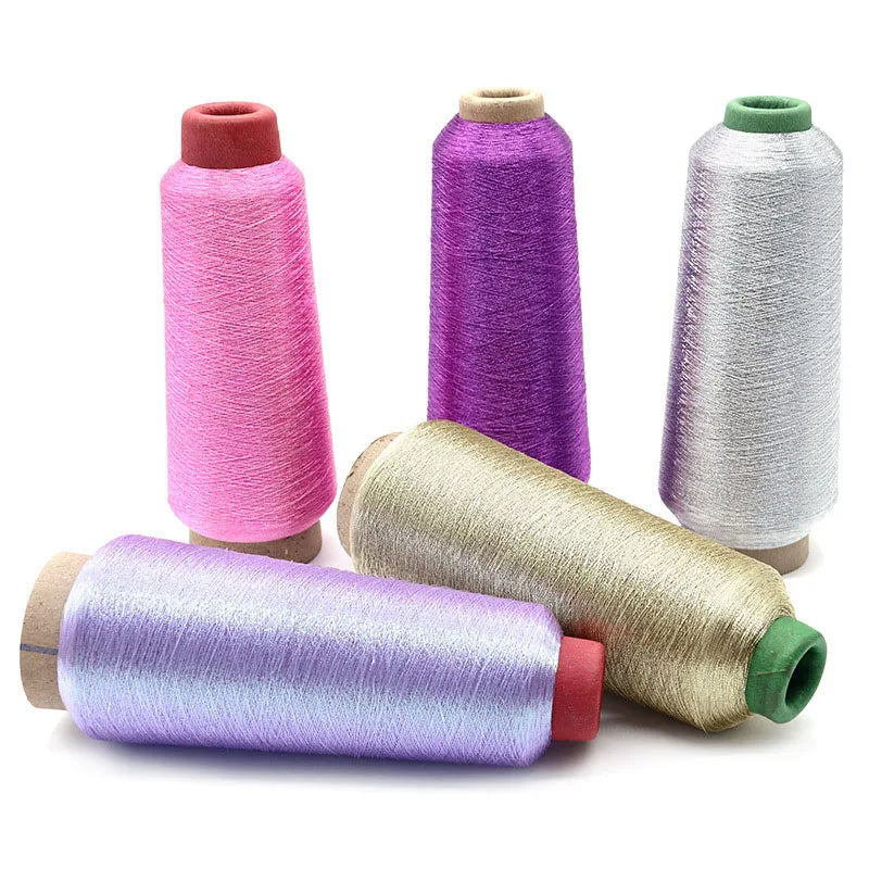 Cross-stitch gold and silver thread / computer embroidery sewing thread / hand stitching / sewing thread / embroidery manual DIY