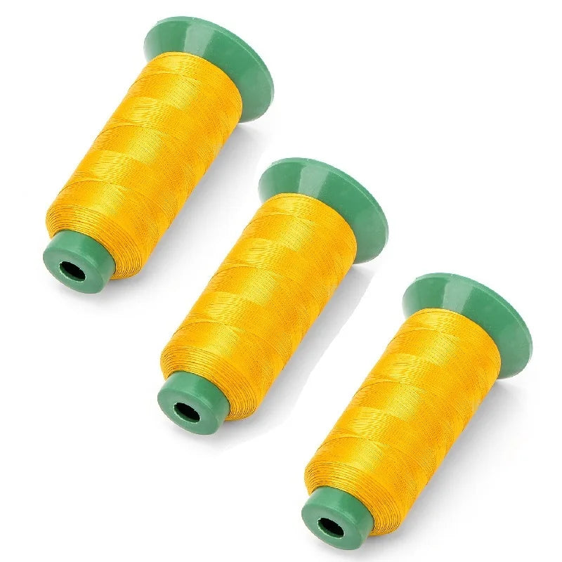 Heavy Duty Thread 1500 Yards 210D/3 All Purpose High Strength Polyester Sewing Thread for Weave Upholstery Jeans Beading Purse