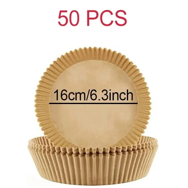 30/50Pcs Baking Supplies Large Toughness Square Round Baking Accessories and Tools Kitchen Items Air Fryer Accessories Accessory