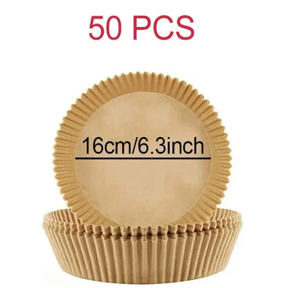 30/50Pcs Baking Supplies Large Toughness Square Round Baking Accessories and Tools Kitchen Items Air Fryer Accessories Accessory