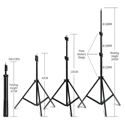 Photography 50x70CM Softbox Light Kits Professional Light System With E27 Photographic Bulbs Photo Studio Equipment