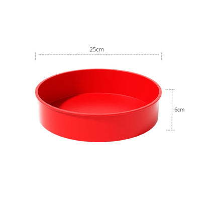 Silicone Cake Mold For Baking Round Cake Pan Non-stick 4" 6&q Baking Pan For Layer Cake,Cheesecake and Chocolate Cake Mold