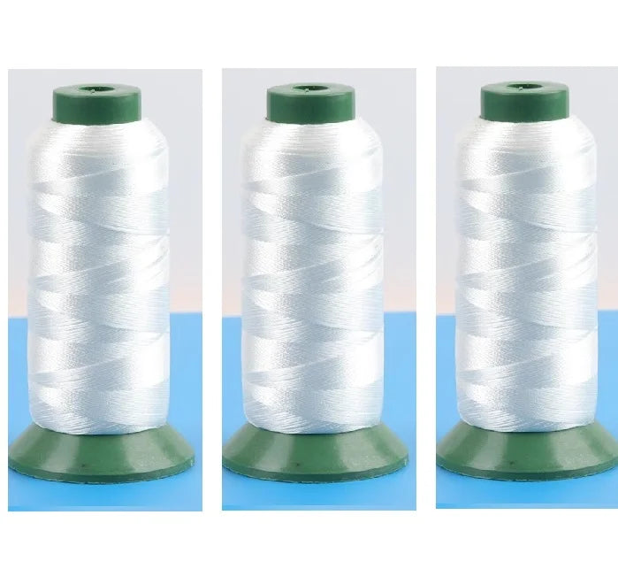 Heavy Duty Thread 1500 Yards 210D/3 All Purpose High Strength Polyester Sewing Thread for Weave Upholstery Jeans Beading Purse