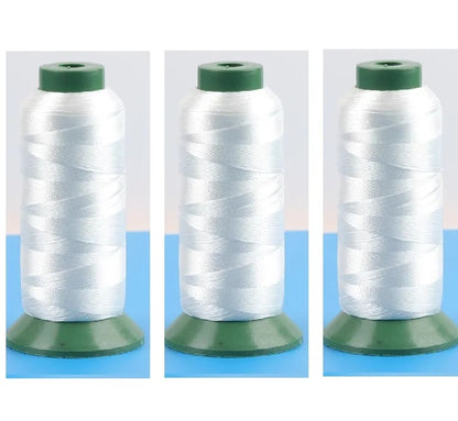 Heavy Duty Thread 1500 Yards 210D/3 All Purpose High Strength Polyester Sewing Thread for Weave Upholstery Jeans Beading Purse