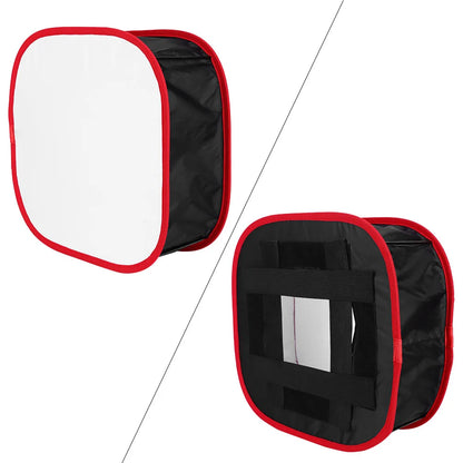 Collapsible Photography  LED Video Light Diffusion Diffuser Softbox Kit Accessory Video Light Softbox Studio Light Softbox