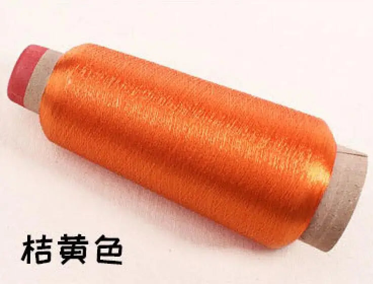 Cross-stitch gold and silver thread / computer embroidery sewing thread / hand stitching / sewing thread / embroidery manual DIY