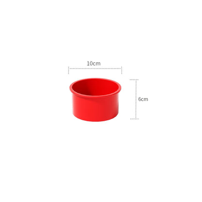 Silicone Cake Mold For Baking Round Cake Pan Non-stick 4" 6&q Baking Pan For Layer Cake,Cheesecake and Chocolate Cake Mold