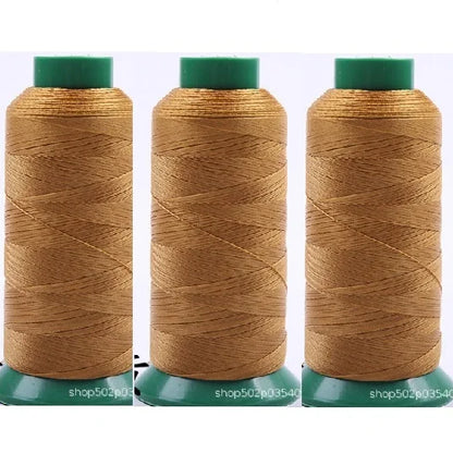 Heavy Duty Thread 1500 Yards 210D/3 All Purpose High Strength Polyester Sewing Thread for Weave Upholstery Jeans Beading Purse