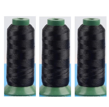 Heavy Duty Thread 1500 Yards 210D/3 All Purpose High Strength Polyester Sewing Thread for Weave Upholstery Jeans Beading Purse