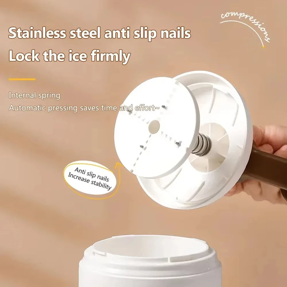 Manual Shaved Ice Maker Machine Set