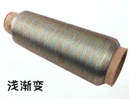Cross-stitch gold and silver thread / computer embroidery sewing thread / hand stitching / sewing thread / embroidery manual DIY
