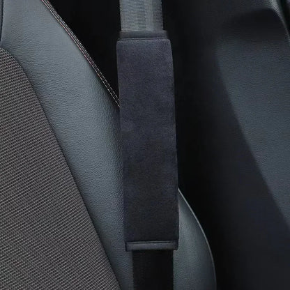 1/2Pcs Universal Comfortable Seat Belt Cover Adjustable Plush Car Safety Belt Cute Pink Car Accessories Car Accessories Interior