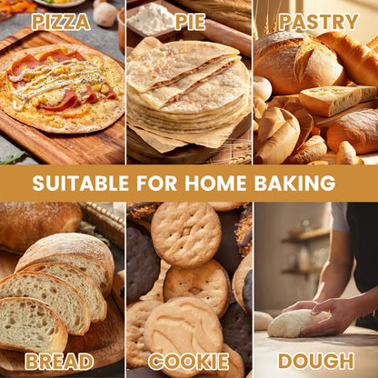 Baking Baguette Transfer Wooden Board Rectangular Double Scale Flip Board Baguette Ciabatta Dough kitchenbaking Accessories