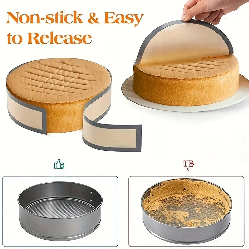 Baking Liners Non-stick Baking Mat For Baking Dishwasher Safe Baking Cakes Easy Clean Silicone Liners
