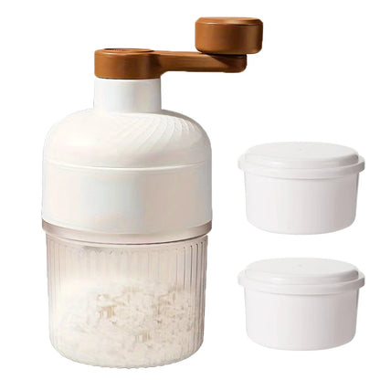 Manual Shaved Ice Maker Machine Set