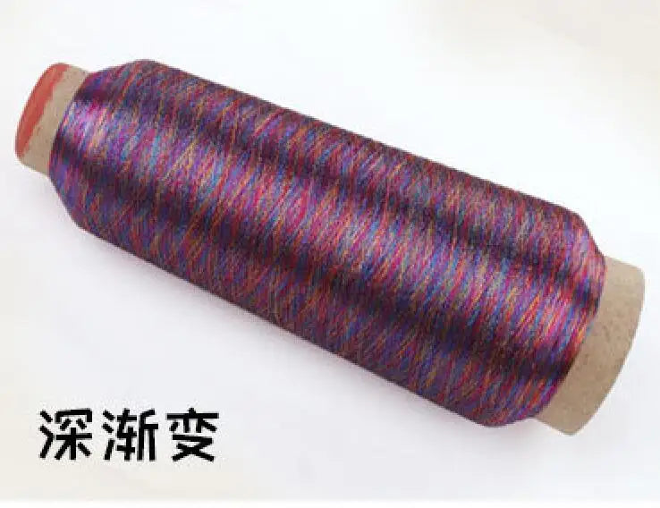 Cross-stitch gold and silver thread / computer embroidery sewing thread / hand stitching / sewing thread / embroidery manual DIY