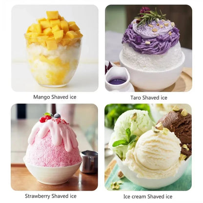 Manual Shaved Ice Maker Machine Set