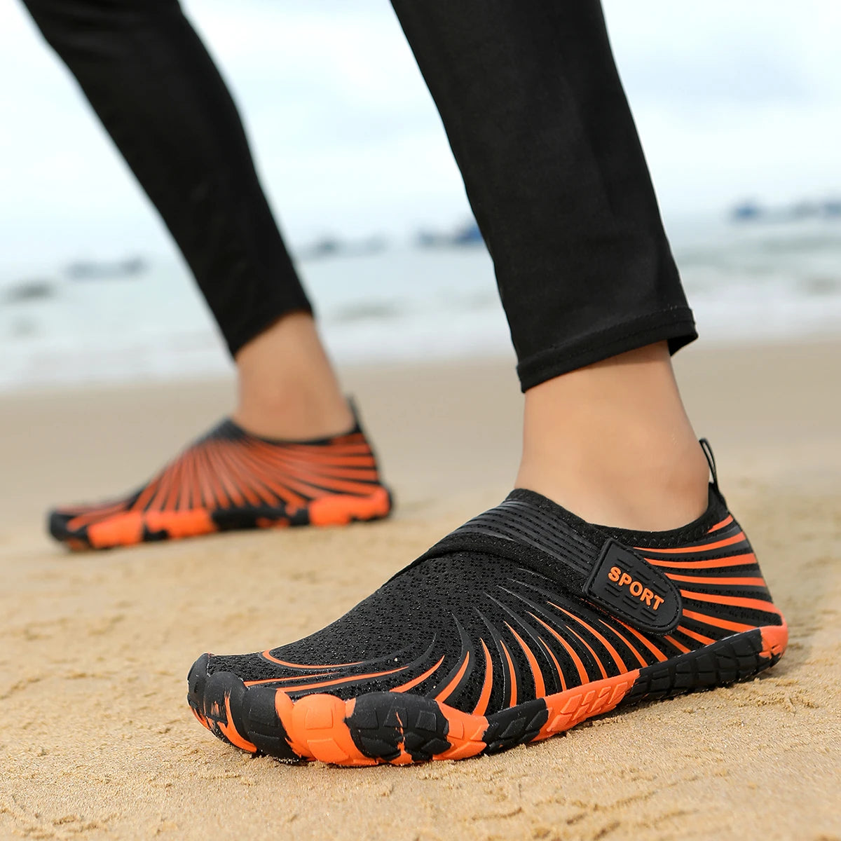 Water Shoes for Men Women Barefoot Quick-Dry Aqua Sock Outdoor Athletic Sport Shoes for Kayaking Boating Hiking Surfing Walking