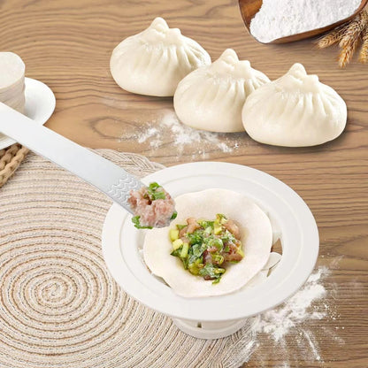Hot Sale Kitchen Gadget DIY Pastry Pie Dumpling Maker Buns Mold Baking & Pastry Tools Steamed Stuffed Bun Making Dumplings Mould