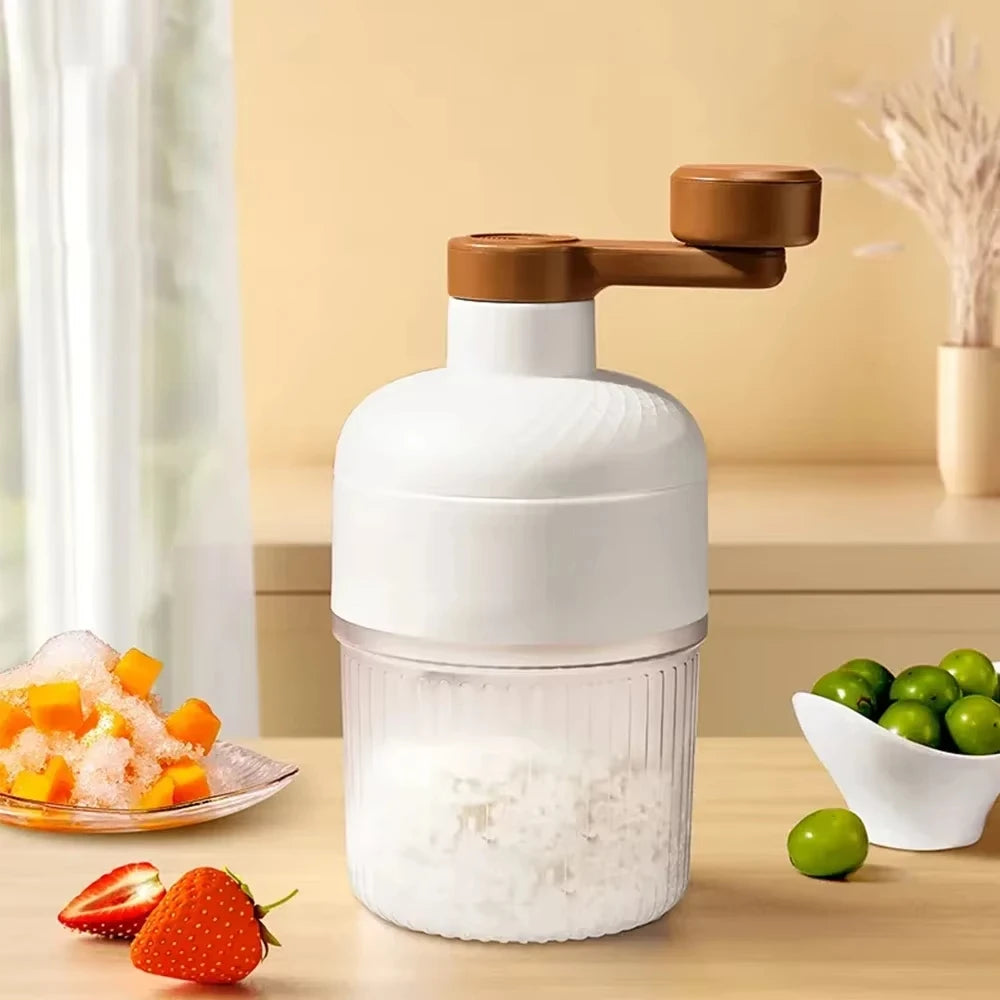 Manual Shaved Ice Maker Machine Set
