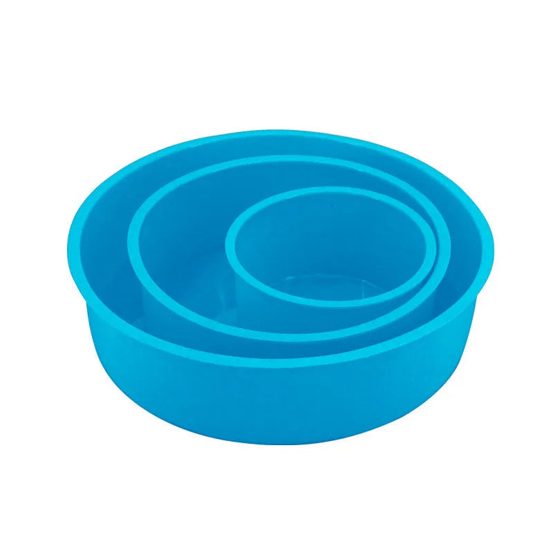 4/5/6/7/8/10 Inch Round Cake Mold Silicone Molds for Cakes Nonstick Cake Pan Baking Forms Pastry Mold