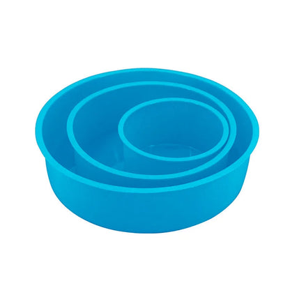 4/5/6/7/8/10 Inch Round Cake Mold Silicone Molds for Cakes Nonstick Cake Pan Baking Forms Pastry Mold
