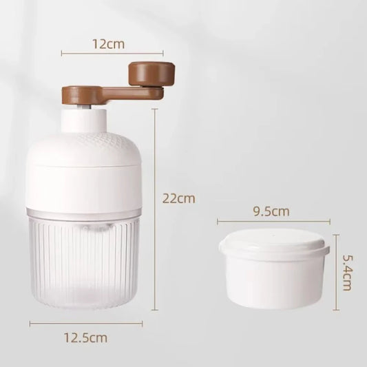 Manual Shaved Ice Maker Machine Set