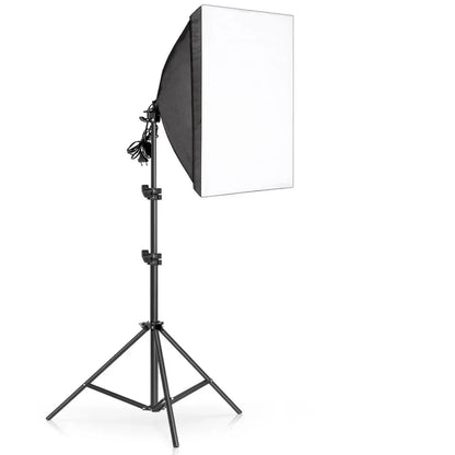 Photography 50x70CM Softbox Light Kits Professional Light System With E27 Photographic Bulbs Photo Studio Equipment